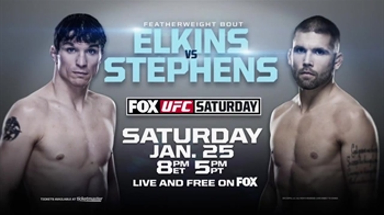 Joe Rogan previews Elkins vs. Stephens at FOX UFC Saturday